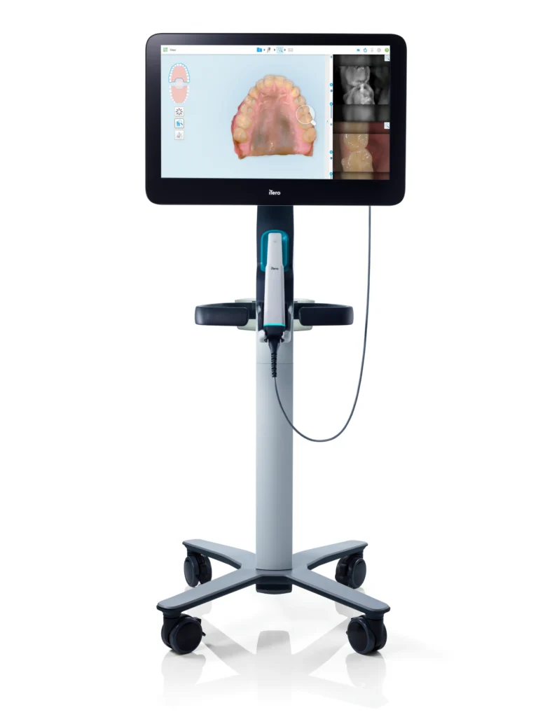 itero lumina pro cart single crown with ioc, front view